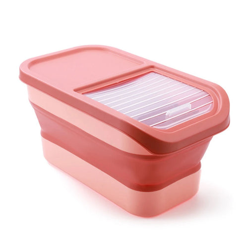 13/33LB Cat Dog Food Storage Container Collapsible Dry Cat Food Box